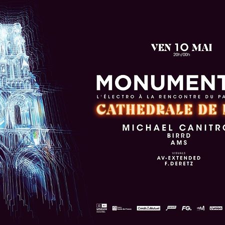 Studio Vue Cathedrale Laon Exteriér fotografie